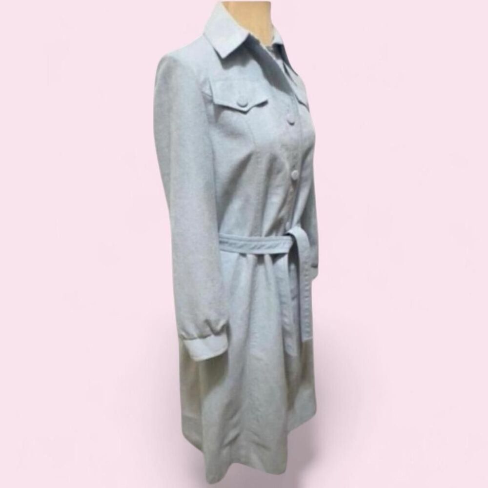 Vtg Outer Banks Light Blue Duster sz S